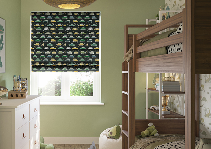 Roadtrip, Forest Green - Roman Blind - Image 3